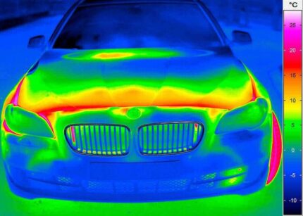 Thermography Auto Vehicle Test Expertise , Inspection , Appraisal System