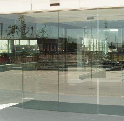 All Glass Automatic Photocell Door