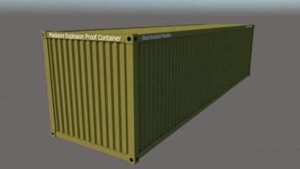 Fire And Blast Resistant Modular Building , Structure , Container Units