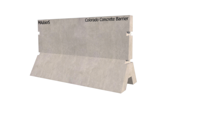 Colorado Concrete Barrier