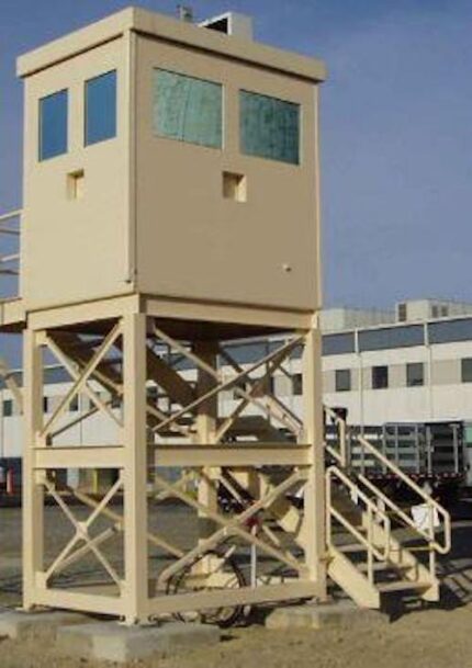 Ballistic Security Tower Guard Booth
