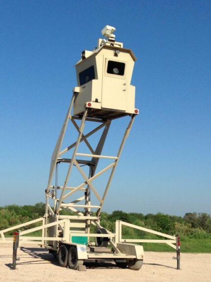 Bullet Resistant Mobile Security Tower - Bulletproof Portable Security Tower